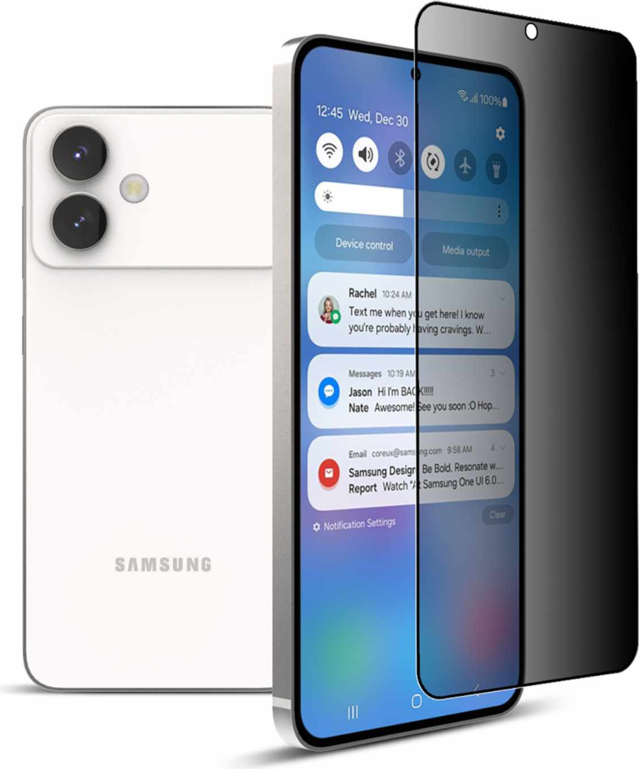 22 Cases 22SPTSGS26PLUS Protecteur D'écran en Verre Trempé Privacy pour Samsung Galaxy S26+