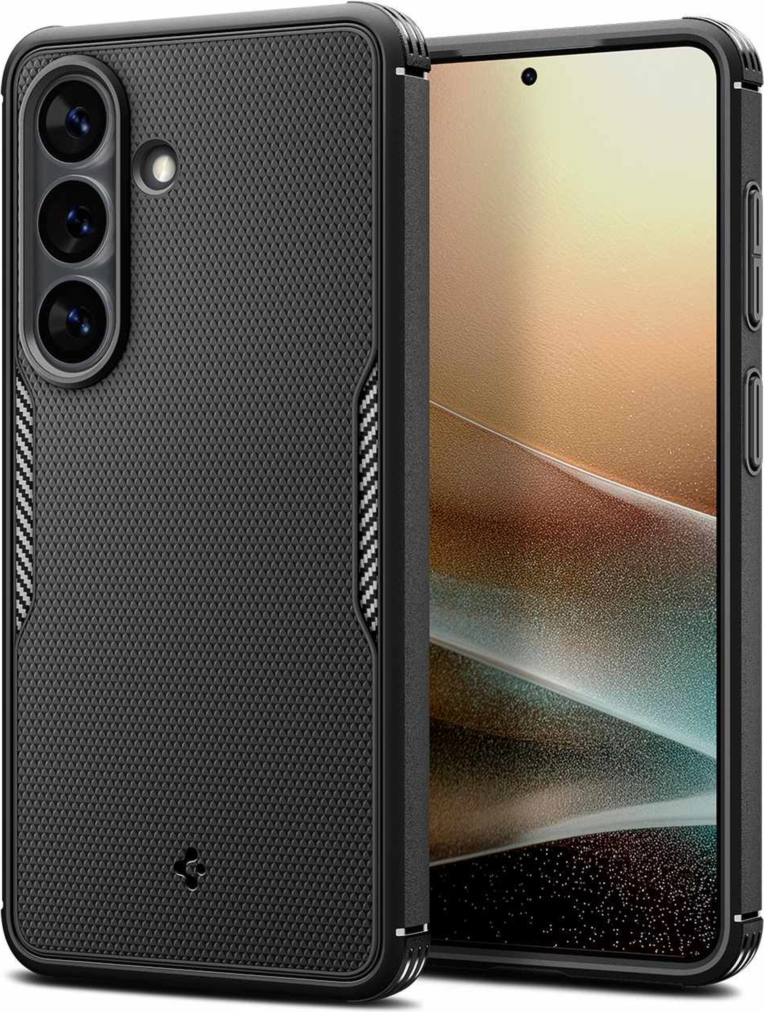 Spigen - Coque Core Armor avec aimants, noir mat