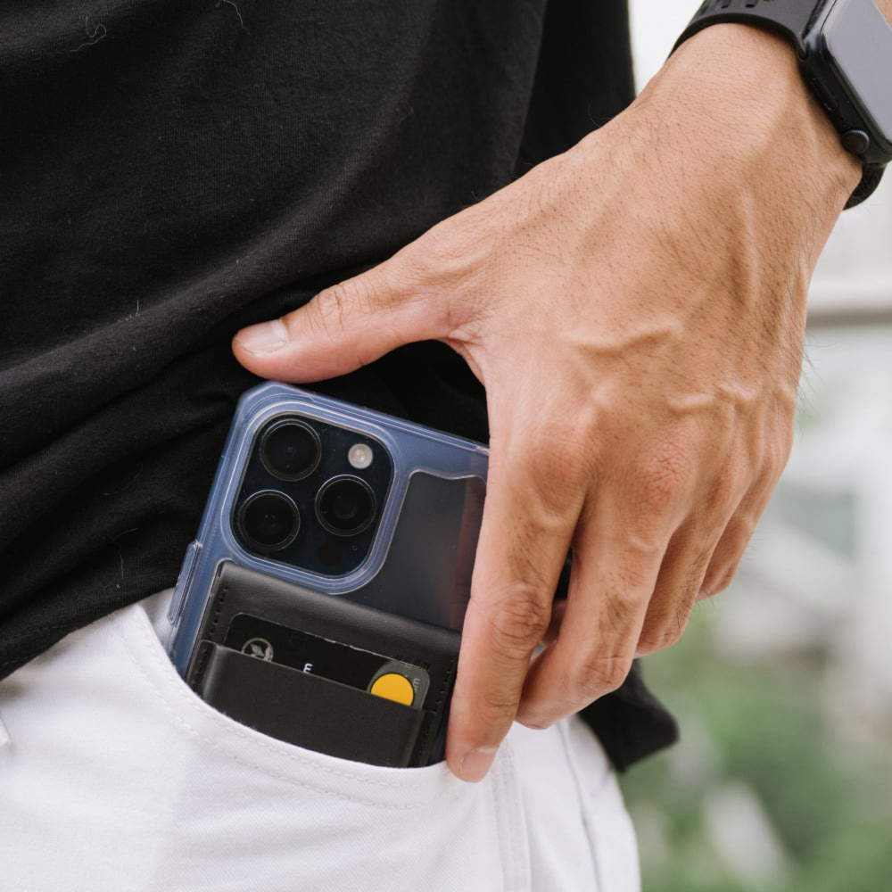 UAG 964445114040 Portefeuille Metropolis en Cuir PU Noir