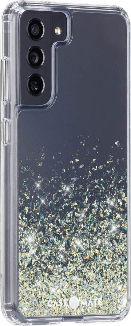 Case-Mate - Twinkle Case w/ Micropel - Samsung Galaxy S21 FE 5G - Stardust