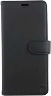 Galaxy S20 Nutrisiti 2-in-1 Eco Leather Folio & Detachable Case - Black/Red