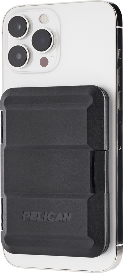 Pelican - Protector Magnetic Wallet works with MagSafe - Black w/ Recycled