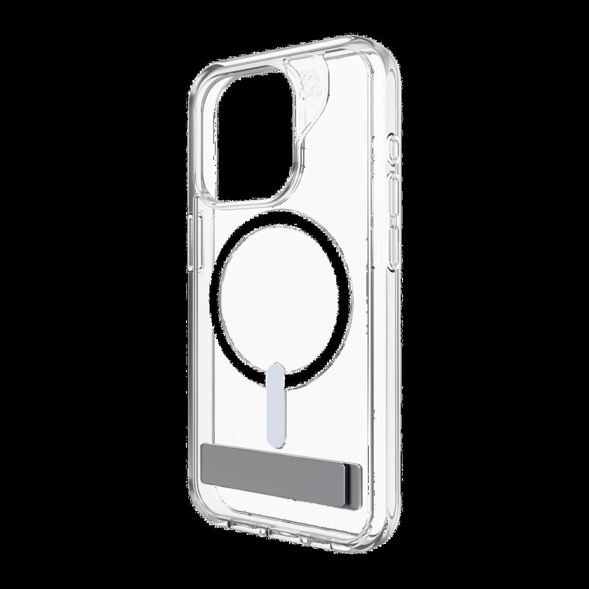 iPhone 15 Pro ZAGG (GEAR4) Crystal Palace Snap Kickstand Case - Clear