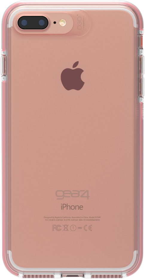 iPhone 8 Plus/7 Plus/6s Plus/6 Plus D3O Piccadilly Case - Rose Gold