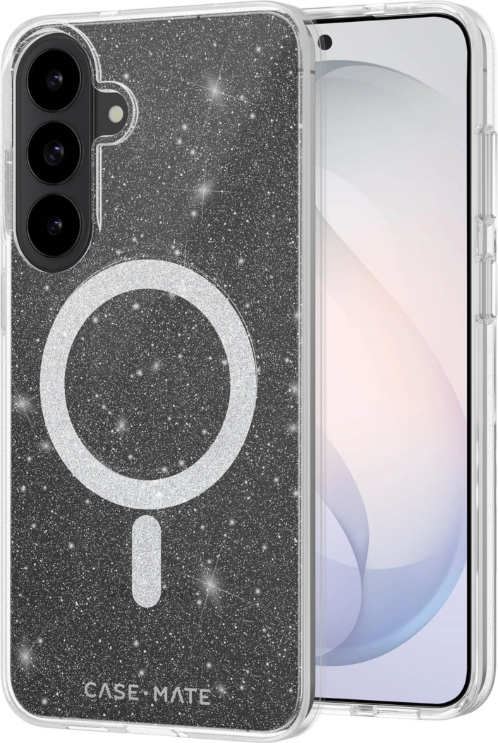 Samsung Galaxy S26 FE Case-Mate Twinkle w/Magnet Case - Twilight Silver