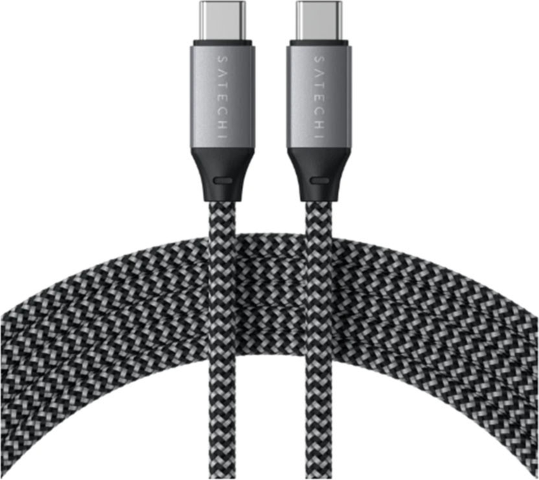 Satechi  - Usb C To Usb C 100w Cable 6.5ft  - Space Gray