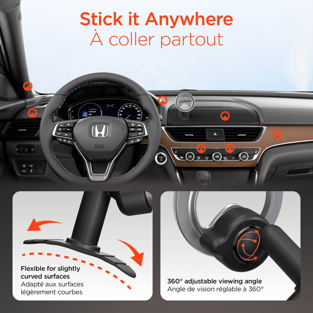 Base Magnetic Phone Grip  Stand