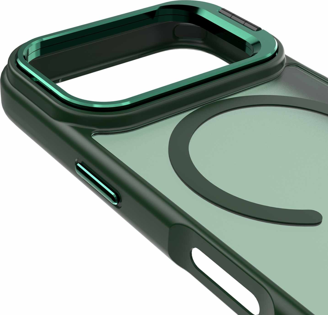 Blu Element - Étui Chromatic Kick MagSafe vert sauge pour iPhone 17 Pro Max