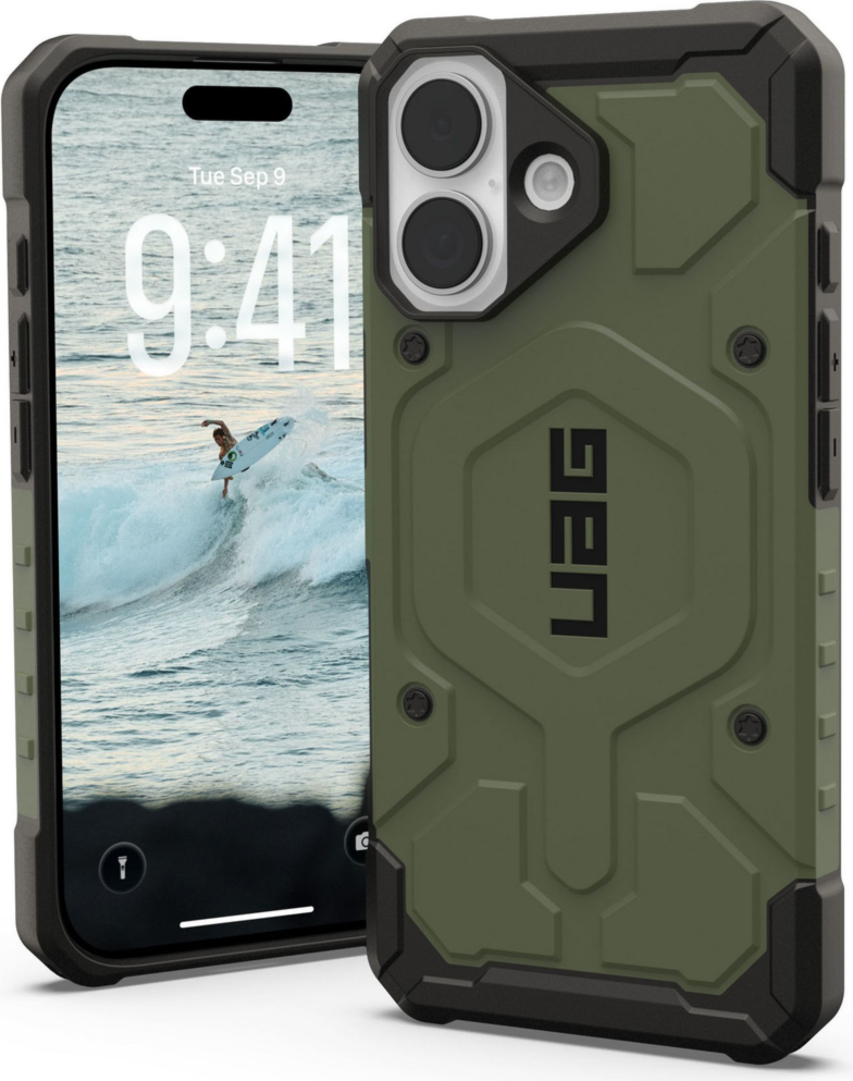 Urban Armor Gear (UAG) - Pathfinder MagSafe Case for Apple iPhone 17 - Olive