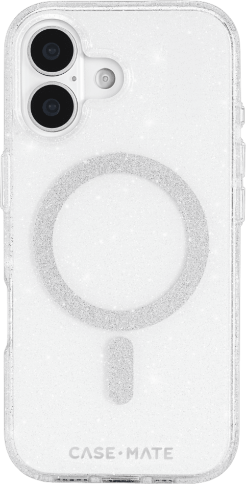Case-Mate - Twinkle MagSafe Case for Apple iPhone 17 - Twilight Silver