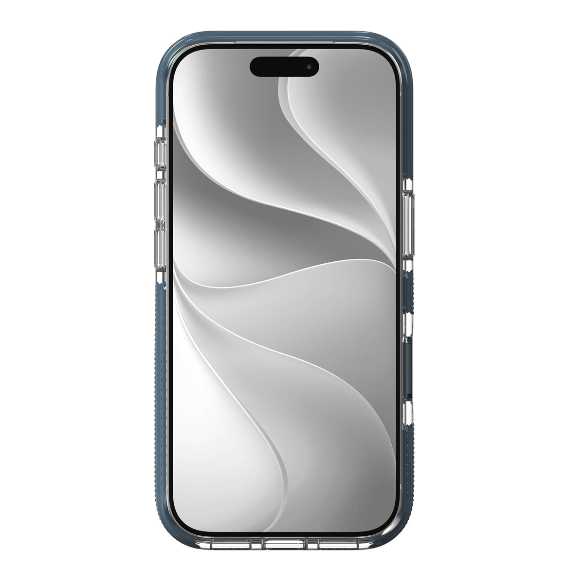 iPhone 18 Pro/17 Pro ZAGG Graphene Santa Cruz Snap Kickstand Metallic Case - Blue Shimmer