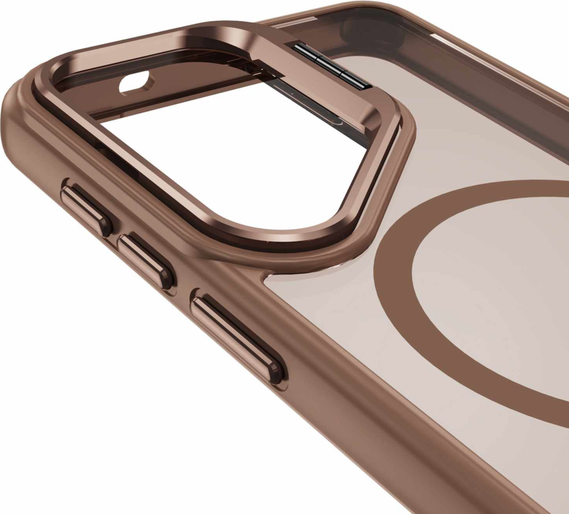 Blu Element BECKS265 Étui Chromatic Kick avec Magnets Brun pour Samsung Galaxy S26