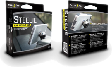 Steelie Car Mount Kit - Black