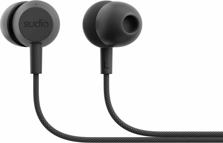 Sudio - V3 Wired Earbuds Black