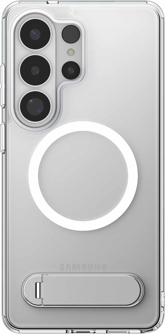 Spigen - Étui Slim Armor Essential S avec aimants, blanc transparent, pour Samsung Galaxy S26 Ultra