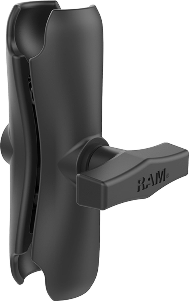 The RAM-201U consists of a medium length double socket arm that accommodates 1.5" C size ball bases, device holders, and adapters.
