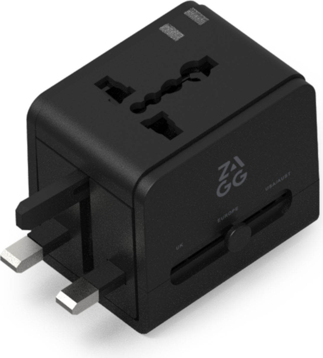 Universal ZAGG Travel Kit - Black/Grey