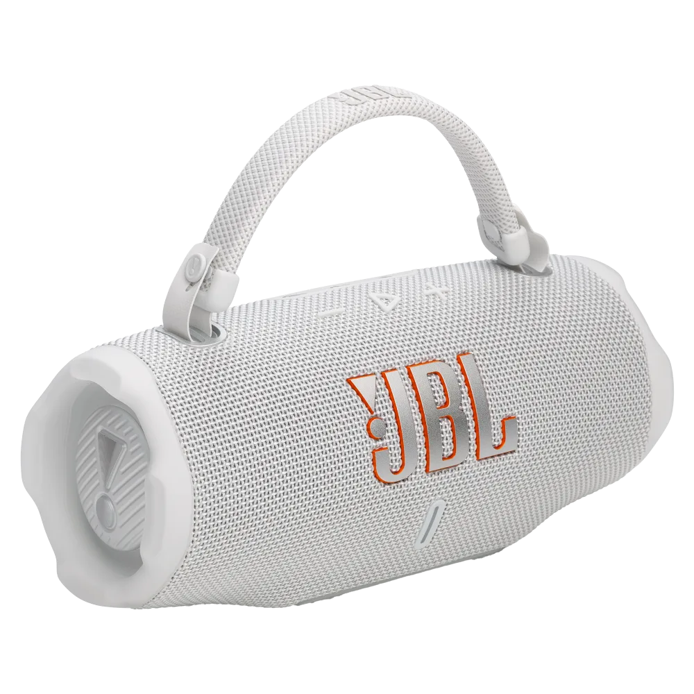 JBL - Charge 6 Waterproof Bluetooth Speaker - White