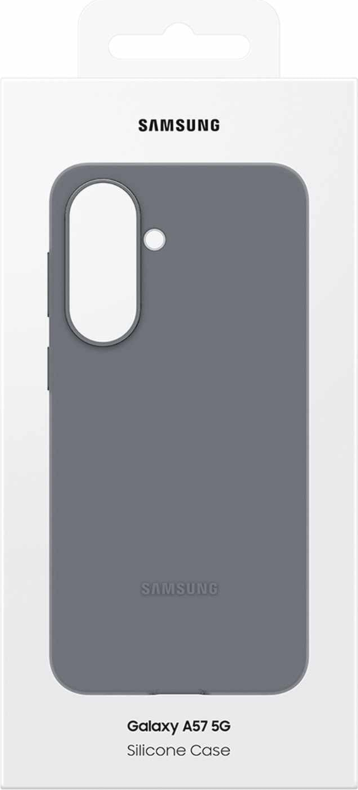 Samsung - Étui en silicone Bleu foncé pour Samsung Galaxy A57 5G