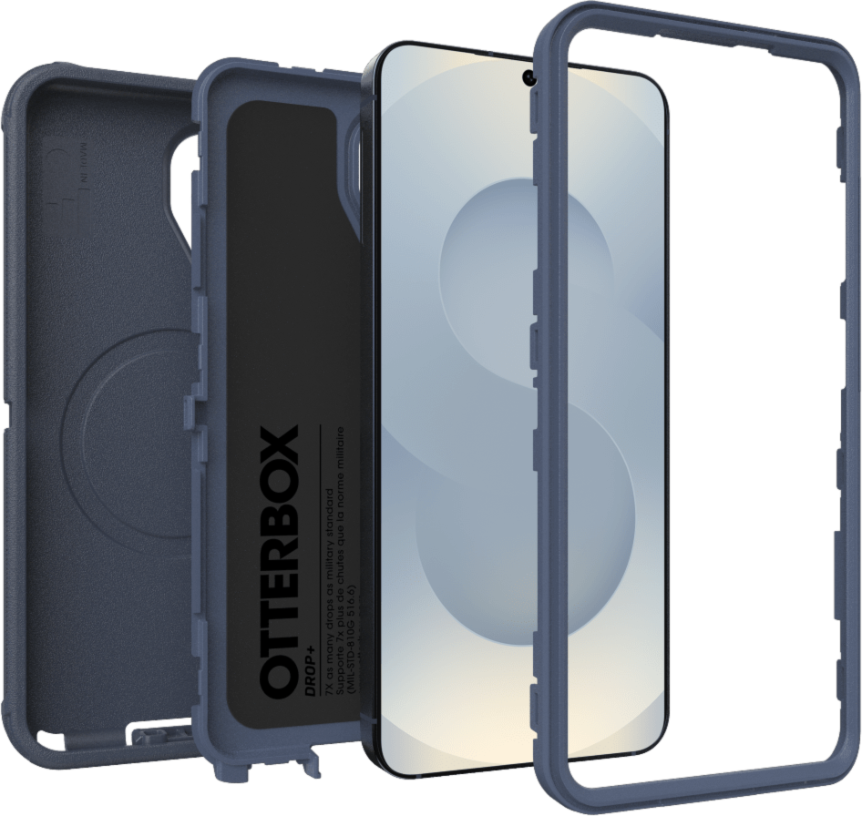 OtterBox - Defender Pro Case w/Magnets Blue Sentiment for Samsung Galaxy S26