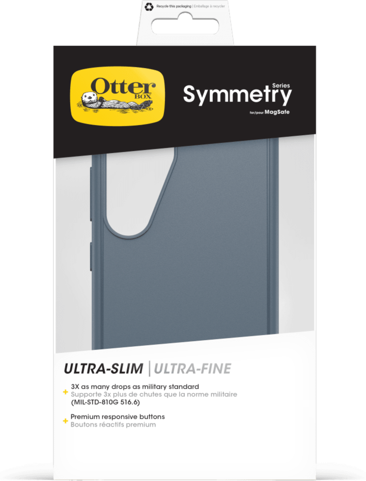 Slim but tough, the OtterBox Symmetry Series with Magnets offers style and protection in a one-piece design and features built-in magnets to provide perfect alignment for fast charging.