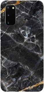 Galaxy S20 Nutrisiti Eco Printed Marble Case - Dark Star