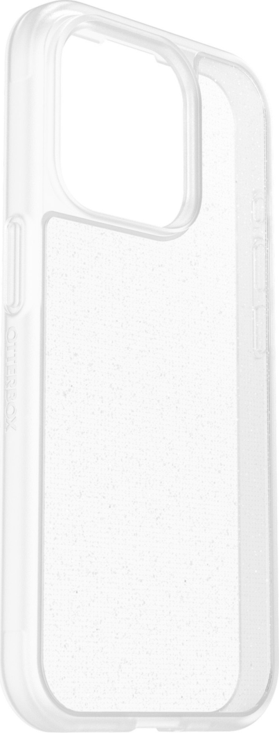 iPhone 15 Pro Otterbox React Series Case - Clear/Silver (Stardust)