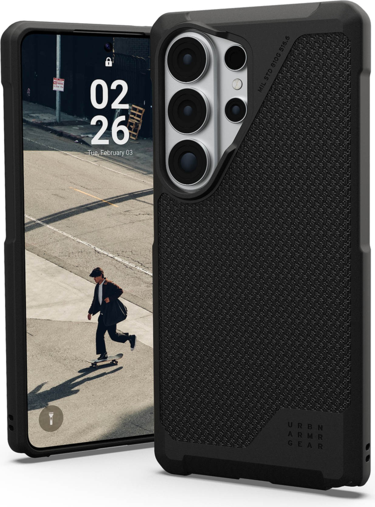 The UAG Metropolis LT case offers elevated real-world device protection and features a built-in magnet module for magnetic accessories.