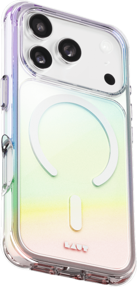 LAUT Aero Holo for iPhone 17 Pro Max - Holo Pearl