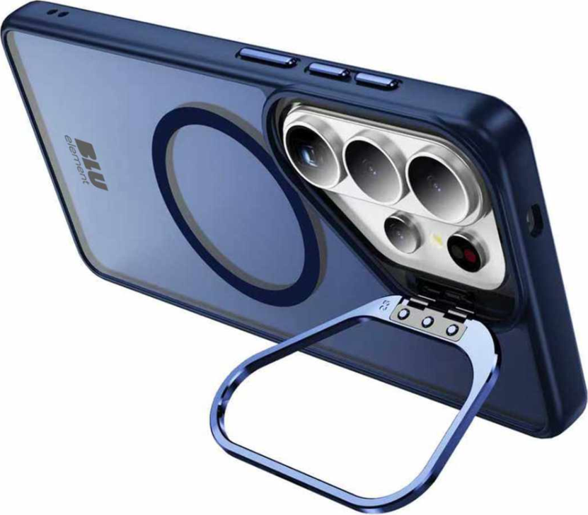 Blu Element BECKS2612 Étui Chromatic Kick avec Magnets Marine pour Samsung Galaxy S26 Ultra