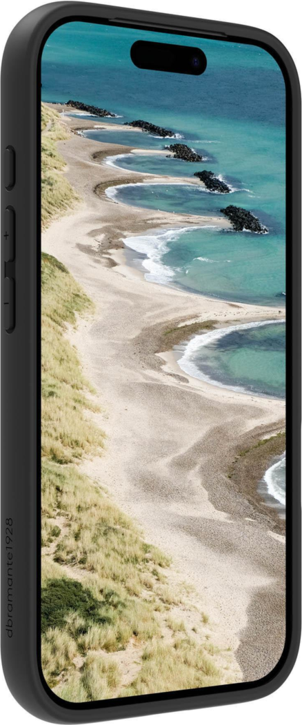 • Made from 100% GRS-certified recycled and recyclable plastic materials (1case=2x0.5l plastic bottles) 
• Custom fit all-around protection 
• Slim yet impact protective design (2m/6.5ft impact protection) 
• Built-in MagSafe magnet
• Made without compromising on quality, functionality, and design