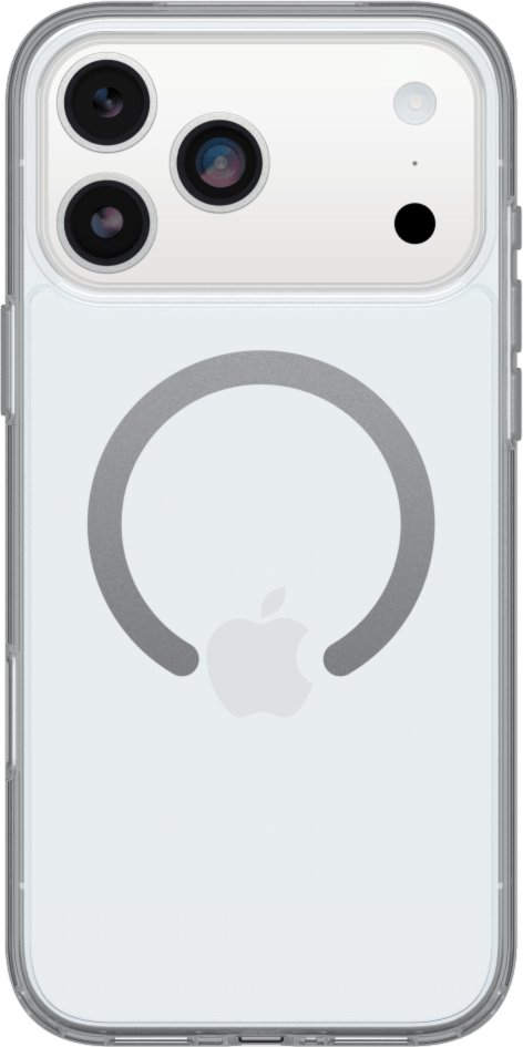 iPhone 17 Pro Max Coque OtterBox Symmetry transparente avec MagSafe + contrôle de la caméra - Transparent