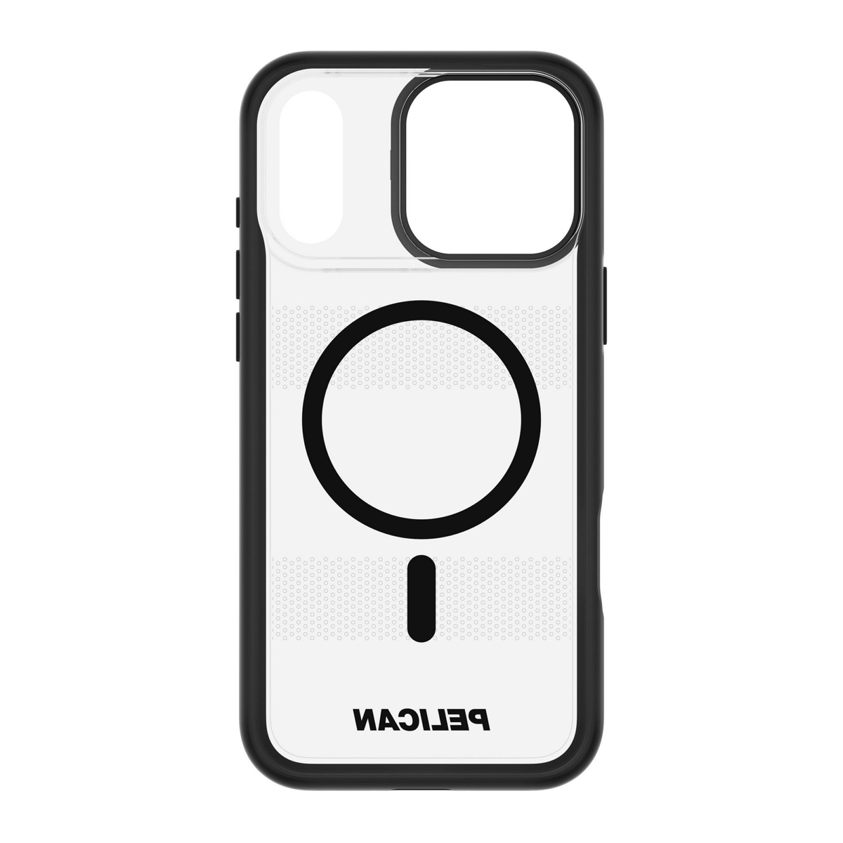 The Pelican Protector MagSafe Case with kickstand delivers military-spec 16-foot drop protection with an impact-resistant design, a shock-absorbing lining, and strong built-in magnets for seamless MagSafe charging.