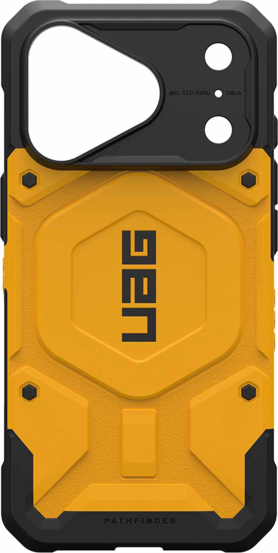 UAG - Coque robuste Pathfinder MagSafe Heritage Yellow pour iPhone 18 Pro/17 Pro