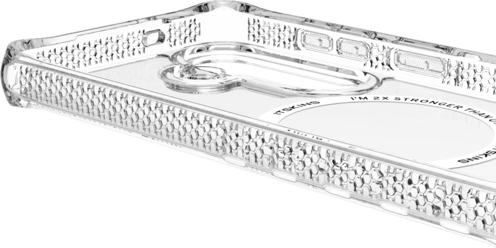 ITSKINS - Hybrid_R Clear MagSafe Case for Samsung Galaxy S26 Plus - Clear