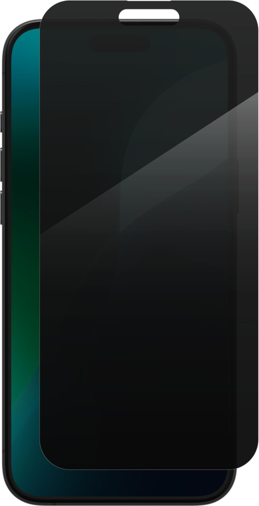 ZAGG InvisibleShield Glass Elite Privacy pour iPhone 16 Plus/15 Plus - Noir