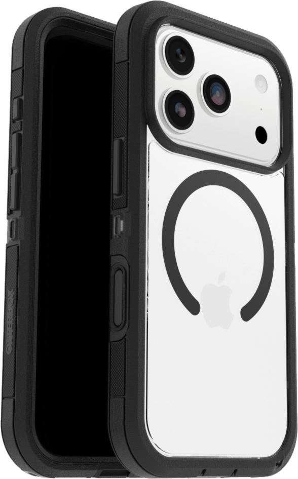 Get sleek, legendary phone protection with the OtterBox Defender Series Pro XT with MagSafe, a rugged dual-layer design that guards devices against drops, dirt, scrapes, and bumps.