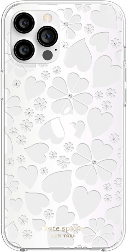 Kate Spade Étui de Protection Rigide Clover Hearts Knockout pour iPhone 12 Pro Max