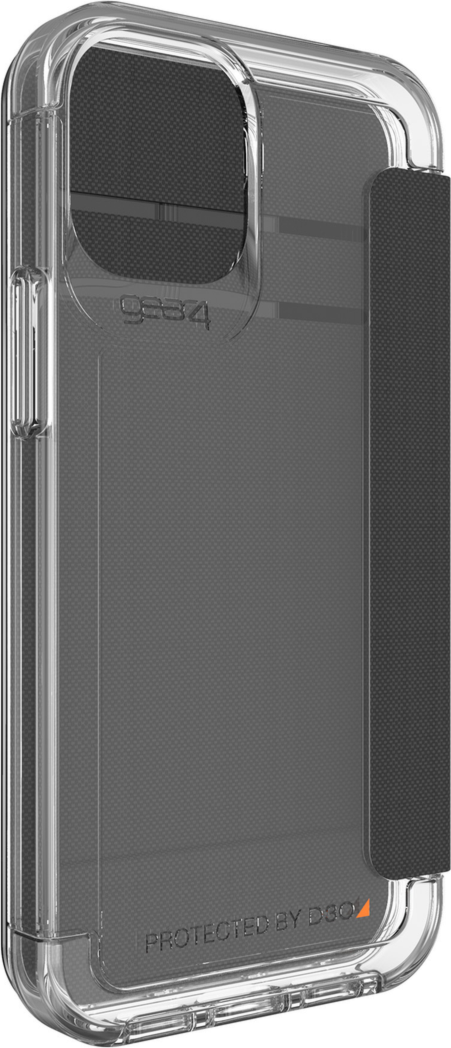 GEAR4 - iPhone 12 Mini Wembley Flip Case - Clear