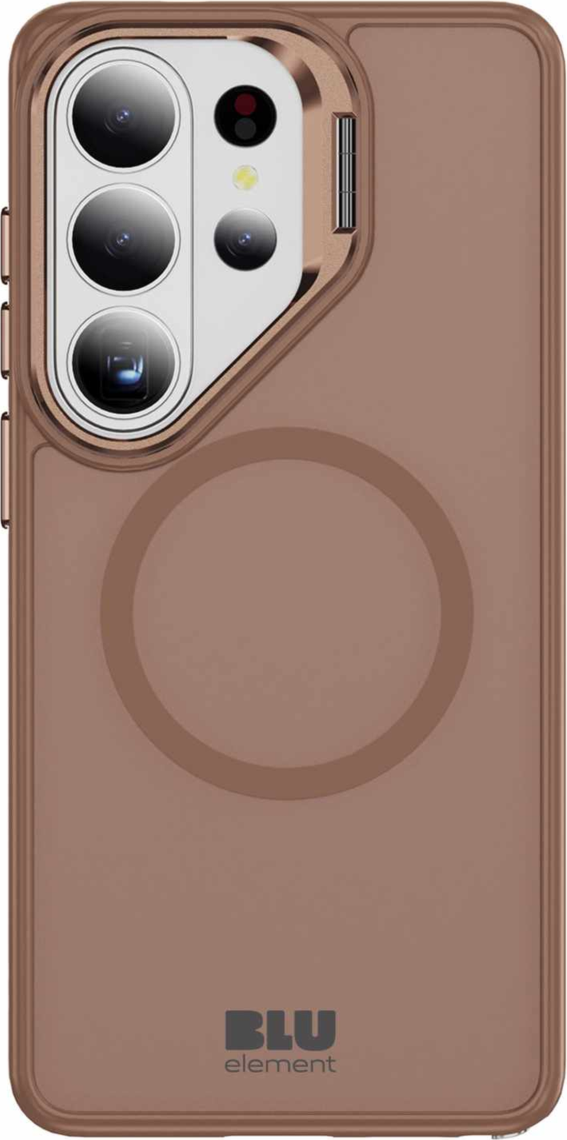 Blu Element - Étui Chromatic Kick avec aimants brun pour Samsung Galaxy S26 Ultra