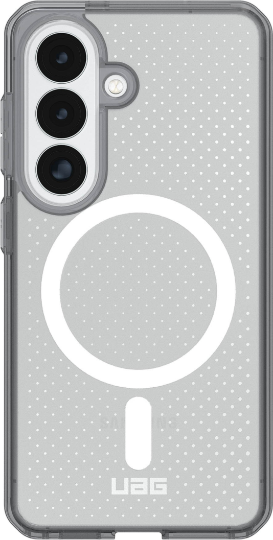 The UAG Dot case keeps devices protected without sacrificing style, featuring soft-touch silicone, a micro-perforated design, and a built-in magnet for magnetic accessories.