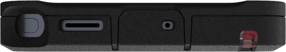 ZAGG - Rainier Snap Case with Kickstand for Samsung Galaxy S26 Ultra - Smoke Black