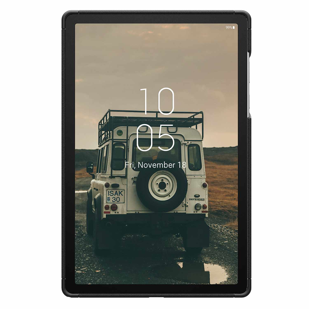 UAG 224462114040 Étui Robuste Scout avec Kickstand Noir pour Samsung Galaxy Tab A11+/Galaxy Tab A9+