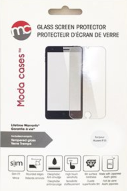 Moda P30 Black/Clear Glass Screen Protector