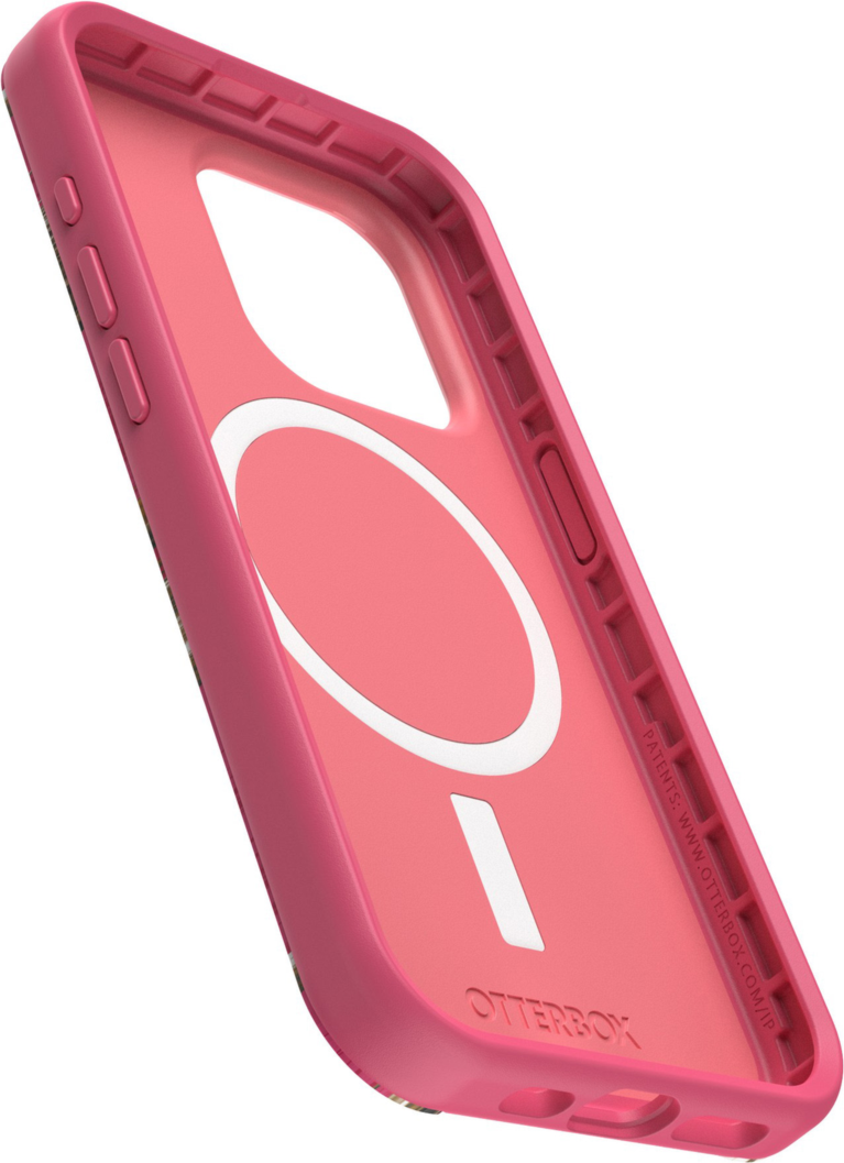 Otterbox - Symmetry Graphics Magsafe Case For Apple Iphone 15 Pro  - Flamingo Pink