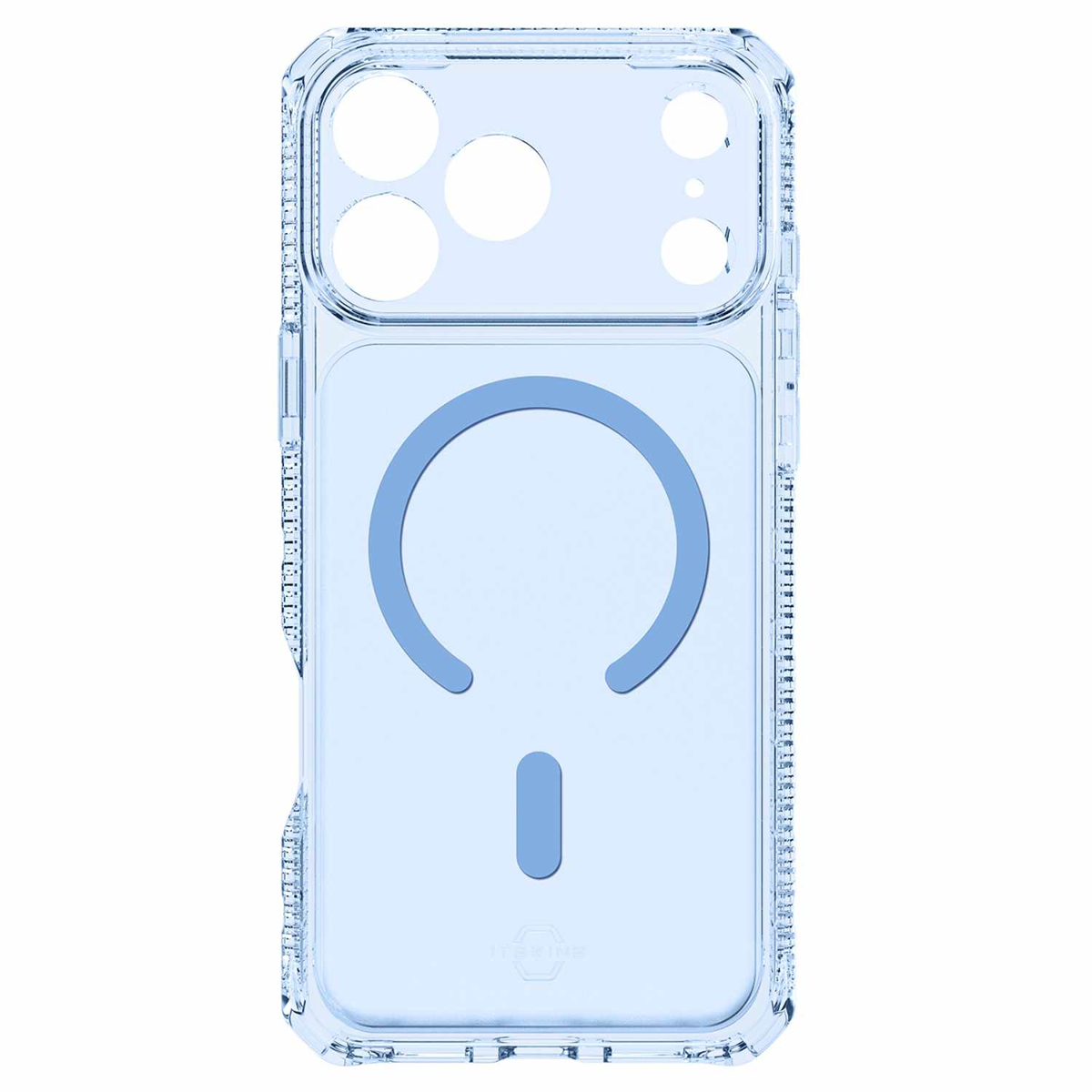 ITSKINS - Hybrid_R Vapor MagSafe Case Light Blue for iPhone 18 Pro/17 Pro
