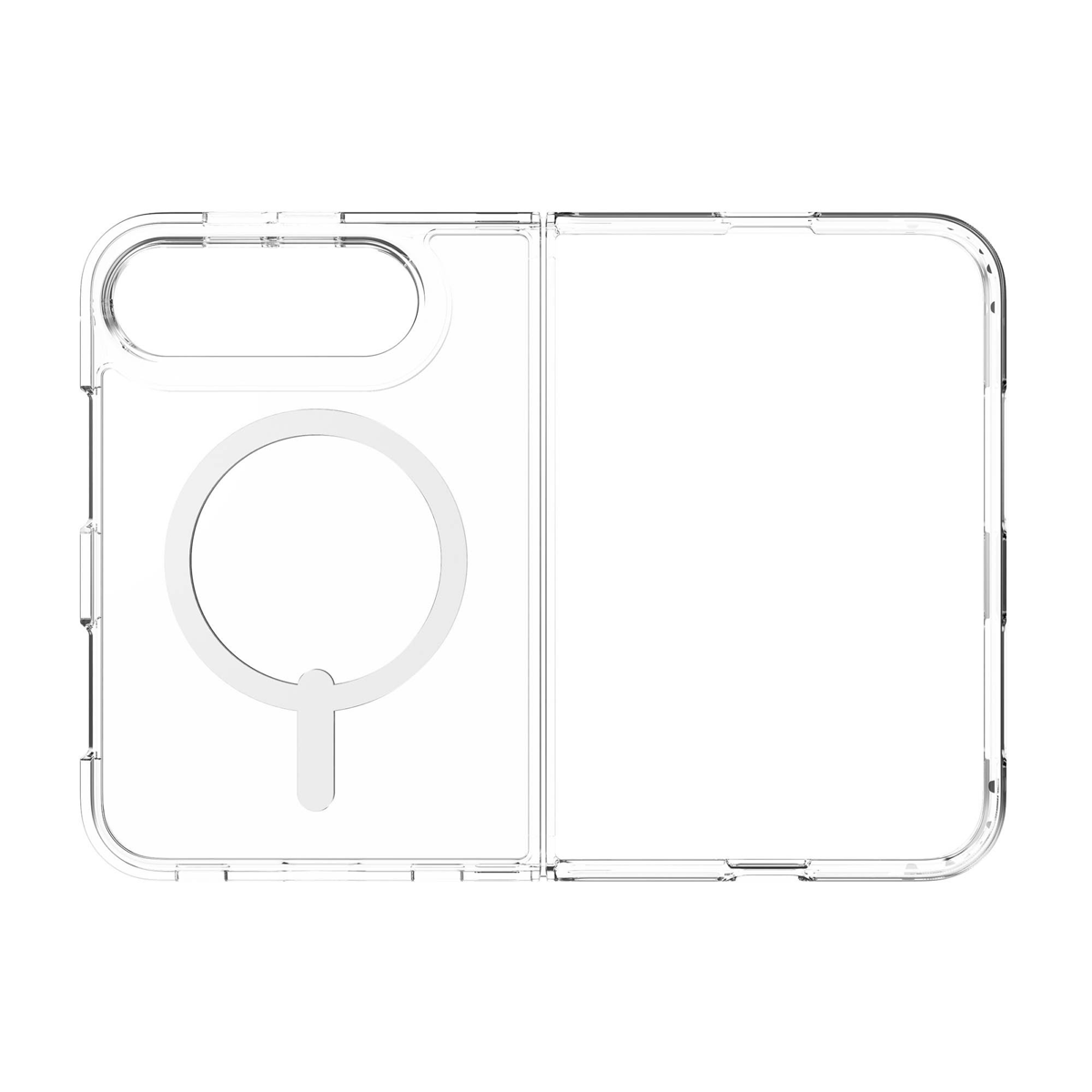 Strengthened with Graphene, the ZAGG Crystal Palace Snap Lite case combines an ultra-thin, crystal-clear profile with up to 10 ft drop protection and seamless MagSafe compatibility.