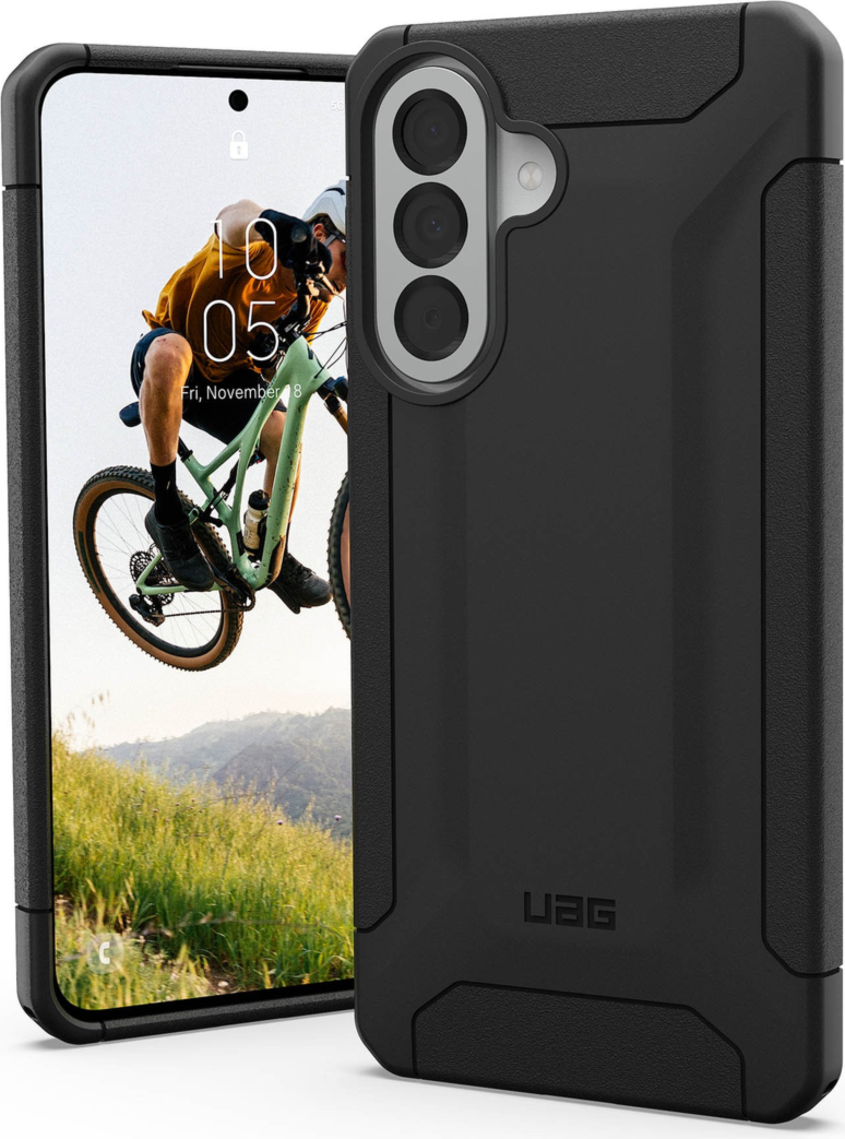 UAG 214556114040 Étui Robuste Scout Noir pour Samsung Galaxy A57 5G