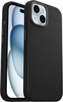 Otterbox - Symmetry Cactus Leather Case For Apple Iphone 15 - Noir Ash