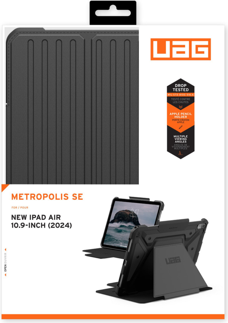 <p>Sleek silhouette and 360-degree unstoppable protection. The UAG Metropolis SE case features a rugged, non-slip exterior and protection without the bulk.</p>